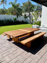 Cargar imagen en el visor de la galería, Comedor Exterior de Teca