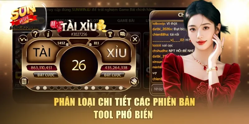 Phân loại chi tiết các phiên bản tool phổ biến